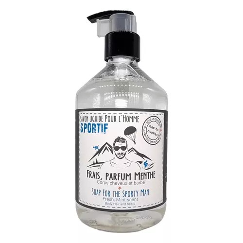 Sportif - săpun pentru corp, păr și barbă