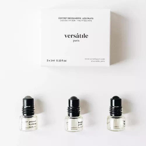 Versatile Paris Les Fruits Discovery set 3x1ml roll-on Versatile Paris Les Fruits Discovery set 3x1ml roll-on