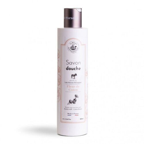 Fleur de Coton - săpun pentru duș - cu lapte de măgăriță Fleur de Coton - săpun pentru duș - cu lapte de măgăriță