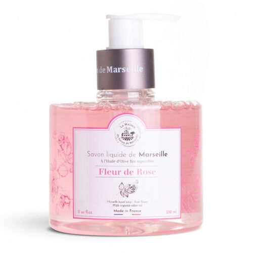 Fleur de Rose - săpun lichid de Marsilia (trandafiri) 